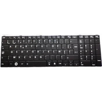 Френска клавиатура за TOSHIBA SATELLITE C75-A-153 C75-A-15C C75-A-15n C75-A-13X C75-A-14C C75-A-14d FR AZERTY
